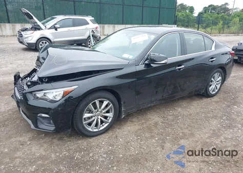 2021 Infiniti Q50 Pure Awd from USA, damaged, VIN JN1EV7AR4MM756154